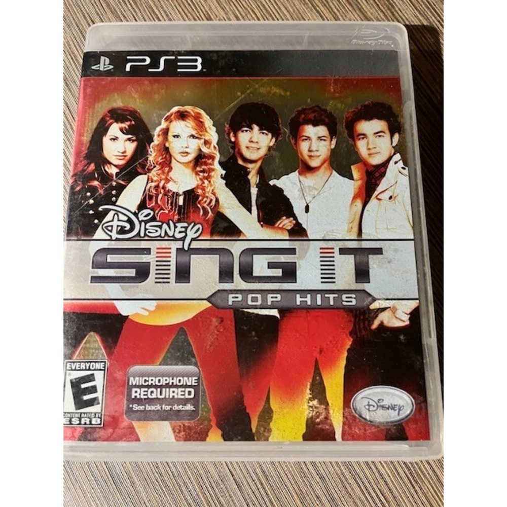 Disney Sing It: Pop Hits PlayStation 3 Game‎